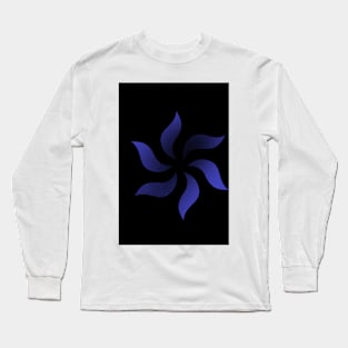 purple flower Long Sleeve T-Shirt